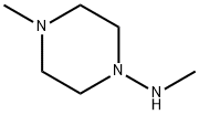 1-Piperazinamine,N,4-dimethyl-(9CI) Structure