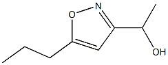 3-Isoxazolemethanol,-alpha--methyl-5-propyl-(9CI) 结构式