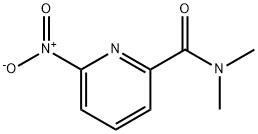 2-Pyridinecarboxamide,N,N-dimethyl-6-nitro-(9CI) Structure