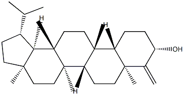 (18β,19β)-D:A-Friedolup-4(23)-en-3β-ol Structure