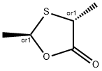 2α,4β-Dimethyl-1,3-oxathiolan-5-one Structure