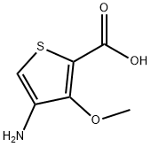 2-Thiophenecarboxylicacid,4-amino-3-methoxy-(9CI) 结构式