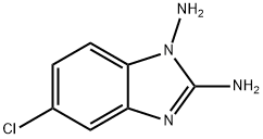 1H-Benzimidazole-1,2-diamine,5-chloro-(9CI) Structure