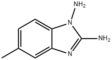 1H-Benzimidazole-1,2-diamine,5-methyl-(9CI) Struktur