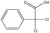 α,α-ジクロロフェニル酢酸 化学構造式