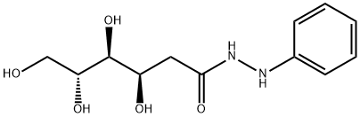 2-デオキシ-D-arabino-ヘキソン酸(2-フェニルヒドラジド) 化学構造式