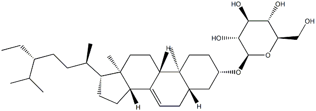 schottenol glucoside Structure