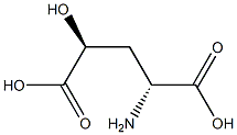D-erythro-4-hydroxyglutamic acid 结构式