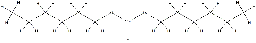 Phosphonic acid dihexyl ester Structure