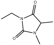 2,4-Imidazolidinedione,3-ethyl-1,5-dimethyl-(9CI) Structure
