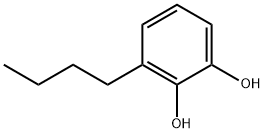 3-n-ブチルカテコール 化学構造式
