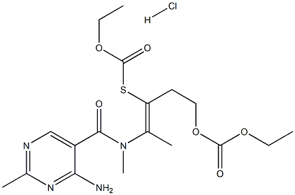 Dicethiamine hydrochloride Structure