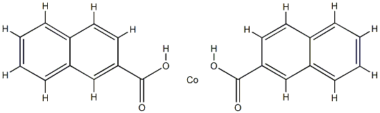 环烷酸钴, 61789-51-3, 结构式
