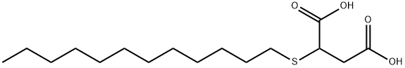 α-(Dodecylthio)succinic acid Struktur