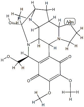 naphthyridinomycin Structure