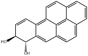 7,8-Dihydro-7α,8β-dihydroxybenzo[a]pyrene Struktur