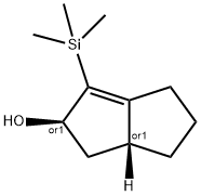 2-Pentalenol,2,3,3a,4,5,6-hexahydro-1-(trimethylsilyl)-,(2R,3aR)-rel-(9CI) 结构式