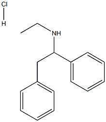 Ephenidine (hydrochloride) 结构式