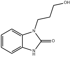 2H-Benzimidazol-2-one,1,3-dihydro-1-(3-hydroxypropyl)-(9CI) Structure