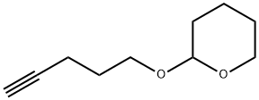 2-(4-戊炔氧基)四氢-2H-吡喃 结构式