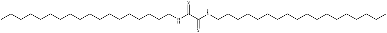N,N'-ジオクタデシルエタンビスチオアミド 化学構造式