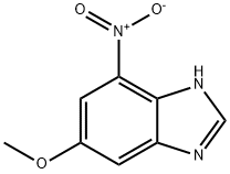 1H-Benzimidazole,6-methoxy-4-nitro-(9CI) Structure