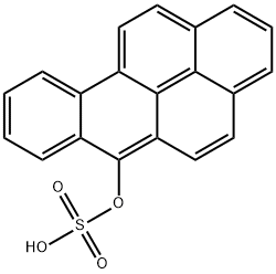 BENZO(A)PYRENYL-6-SULPHATE 结构式