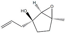 6-Oxabicyclo[3.1.0]hexan-2-ol, 5-methyl-2-(2-propenyl)-, (1R,2S,5S)-rel- (9CI) 结构式