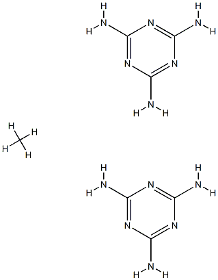 dihydrogen molybdate, compound with 1,3,5-triazine-2,4,6-triamine (1:1) Structure