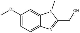1H-Benzimidazole-2-methanol,6-methoxy-1-methyl-(9CI) Structure