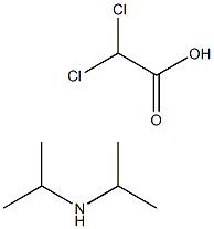 Diisopropylammonium dichloroacetate Struktur