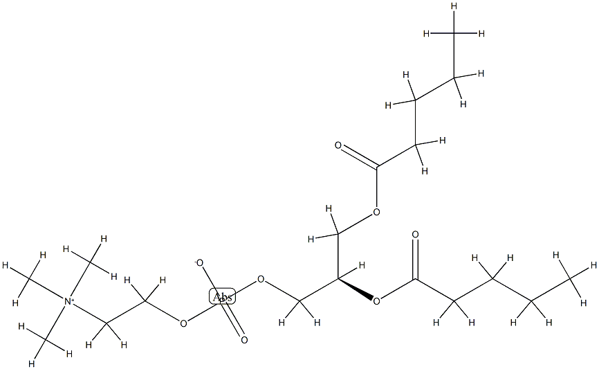 二戊酰磷脂酰胆碱 结构式