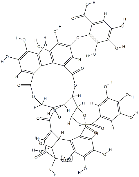 Mallotusinic acid 结构式