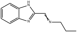 1-Propanamine,N-(1H-benzimidazol-2-ylmethylene)-(9CI) 结构式