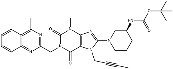 利格列汀杂质S, 668273-74-3, 结构式