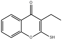 4H-1-Benzopyran-4-one,3-ethyl-2-mercapto-(9CI) Structure