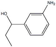 1-(3-aminophenyl)propan-1-ol 结构式