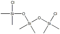 氯封端的二甲基(硅氧烷与聚硅氧烷) 结构式