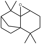 オクタヒドロ-4,4,8,8-テトラメチル-4a,7-メタノ-4aH-ナフト[1,8a-b]オキシレン 化学構造式
