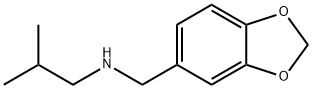 (2H-1,3-benzodioxol-5-ylmethyl)(2-methylpropyl)amine Structure