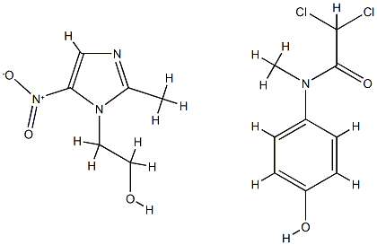 Entamizole 结构式