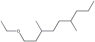 Alcohols, C11-13-branched, ethoxylated Structure