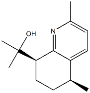5,6,7,8-Tetrahydro-α,α,2,5-tetramethyl-8-quinolinemethanol Structure