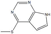 5-methylsulfanyl-2,4,9-triazabicyclo[4.3.0]nona-2,4,7,10-tetraene Struktur