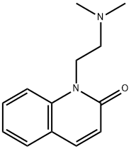 2(1H)-Quinolinone,1-[2-(dimethylamino)ethyl]-(9CI) 结构式