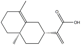 Isocostic acid Struktur