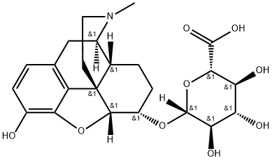 α-DihydroMorphine 6-Glucuronide Struktur