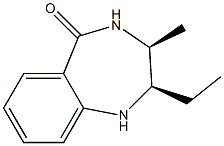 5H-1,4-Benzodiazepin-5-one,2-ethyl-1,2,3,4-tetrahydro-3-methyl-,(2R,3S)-rel-(9CI)|