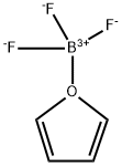 Boron trifluoride tetrahydrofuran Struktur