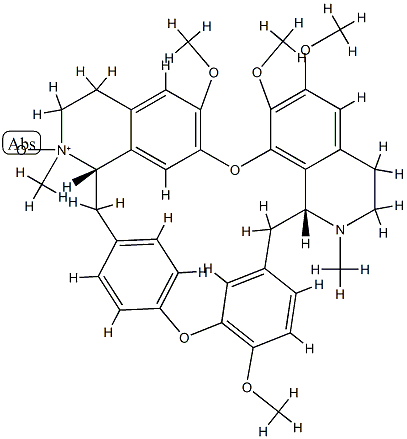 Isotetrandrine N-2'-oxide Struktur